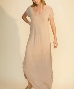 Wanderlust By Abby Maxi Dress With Side Slits