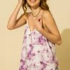 Wanderlust By Abby NEW Tie Dye Print V-Neck Cami