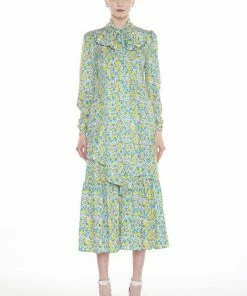 Wanderlust By Abby NEW Multi Color Flare Dress