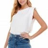 Wanderlust By Abby CLOTHING Woven Muscle Top