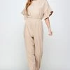 Wanderlust By Abby NEW Ruffle Sleeve Knit Jumpsuit 1 Wanderlust By Abby NEW Ruffle Sleeve Knit Jumpsuit