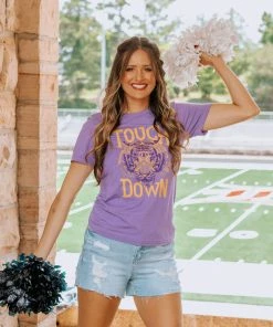 Wanderlust By Abby NEW Touchdown Tiger Tee