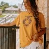 Wanderlust By Abby Eye Of The Tiger Distressed Tee