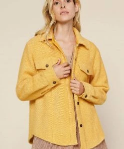 Wanderlust By Abby NEW Button Down Shacket