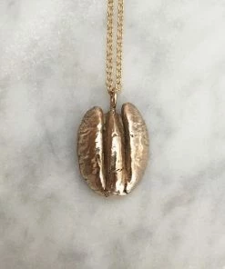 Mimosa Handcrafted Mimosa Pecan Necklace