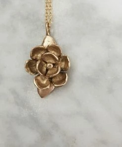 Mimosa Handcrafted Mimosa Magnolia Necklace NEW