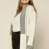 Wanderlust By Abby Colorblock Knit Cardigan