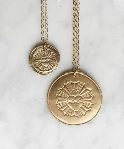 Mimosa Handcrafted Mimosa Sacred Heart Pendant NEW