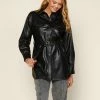 Wanderlust By Abby NEW Vegan Leather Shacket