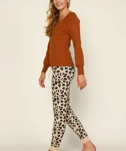 Wanderlust By Abby Round Neck Rib Knit Sweater NEW