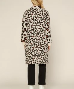 Wanderlust By Abby NEW Leopard Midi Cardigan