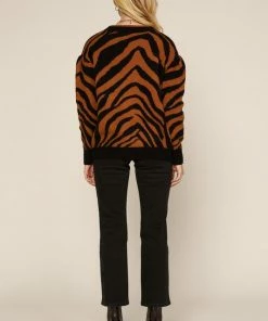 Wanderlust By Abby Zebra Sweater