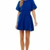 Wanderlust By Abby Ruched Bubble Dress