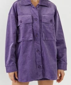 Wanderlust By Abby Corduroy Oversize Jacket