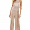 Wanderlust By Abby NEW Satin Jumpsuit