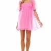 Wanderlust By Abby Organza Babydoll Dress