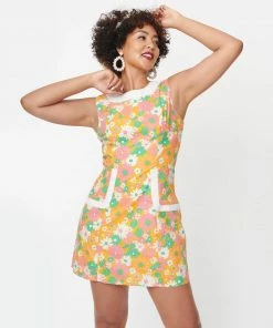 Wanderlust By Abby NEW Daisy Fit & Flare Mini Dress