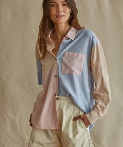 Wanderlust By Abby NEW Can't Decide Contrast Top