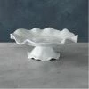 Wanderlust By Abby NEW White Pedestal Cake Plate