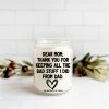 Wanderlust By Abby DRY GOODS Dear Mom Candle