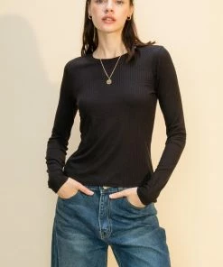 Wanderlust By Abby Long Sleeve Crew Neck NEW