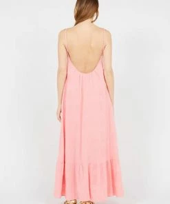 Wanderlust By Abby NEW Rose Woven Maxi Dress