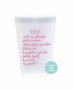 Wanderlust By Abby To-Do List Cups