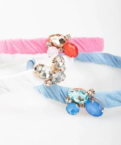 Wanderlust By Abby Rebecca Crystal Headband NEW