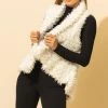 Wanderlust By Abby Faux Fur Vest NEW