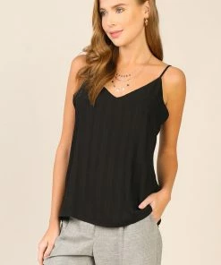 Wanderlust By Abby Textured Cami Tank - 2 Colors SALE