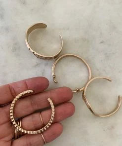 Mimosa Handcrafted Mini Hug Cuff NEW 7 Mimosa Handcrafted Mini Hug Cuff NEW