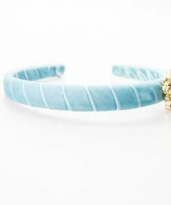 Wanderlust By Abby Dakota Crystal Velvet Headband NEW