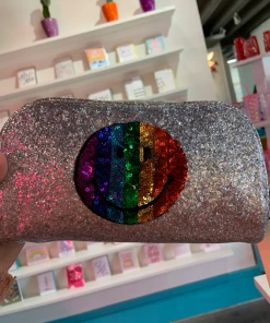 Wanderlust By Abby Sparkly Smile Pouch