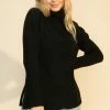 Wanderlust By Abby Turtleneck High Low Sweater NEW