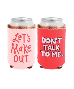 Wanderlust By Abby Let's Make Out Reversible Can Cooler