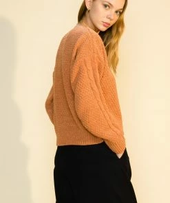 Wanderlust By Abby NEW Relaxed Balloon Sleeve Sweater