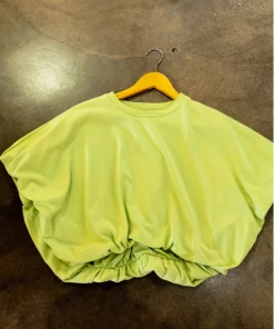 Wanderlust By Abby High-Low Cropped T-Shirt NEW