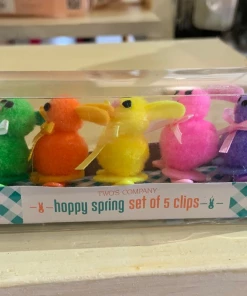 Wanderlust By Abby NEW Animal Pom-Pom Clips