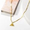 Wanderlust By Abby Letter Necklace NEW