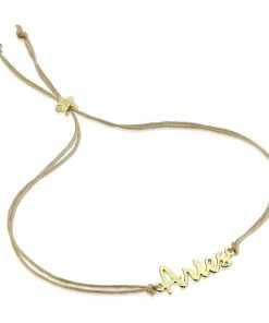 Lucky Feather Zodiac Cord Bracelet NEW