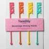 Wanderlust By Abby NEW 4 Piece Drink Stirrer Set - F*ck