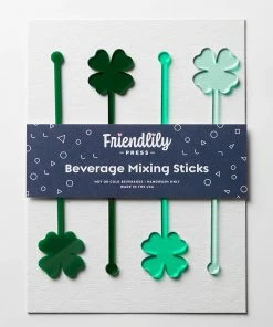 Wanderlust By Abby NEW 4 Leaf Clover Drink Straws