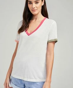 Wanderlust By Abby Cara Mia Color Block Tee