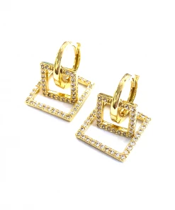 Wanderlust By Abby Kristalize Scarlett Earrings NEW