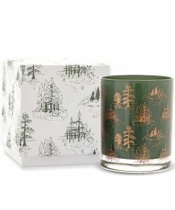 Wanderlust By Abby NEW Boxed Green Glass Candle