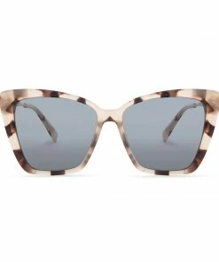 Wanderlust By Abby Becky II Cream Tortoise Sunglasses NEW