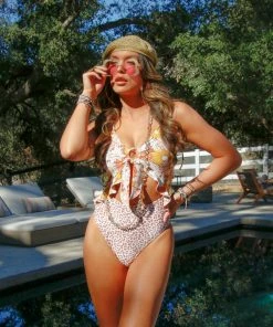 Wanderlust By Abby Carlita Cutout One Piece Swimsuit