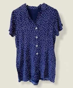 Wanderlust By Abby Polka Dot Romper