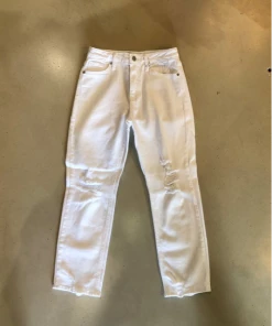 Wanderlust By Abby High Rise Straight Jeans