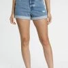 Wanderlust By Abby Double Shot High Rise Cuffed Shorts